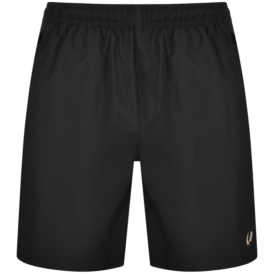 Fred Perry Shell Shorts Black